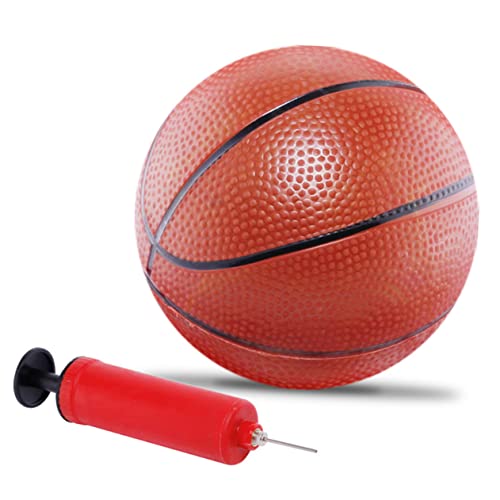 HANABASS 1Satz Mini Basketball Mit Luftpumpe Teiliges Beach Pool Für Sicher Für Feinmotorik Und Hand Augen Koordination Für Spaß Im Freien von HANABASS