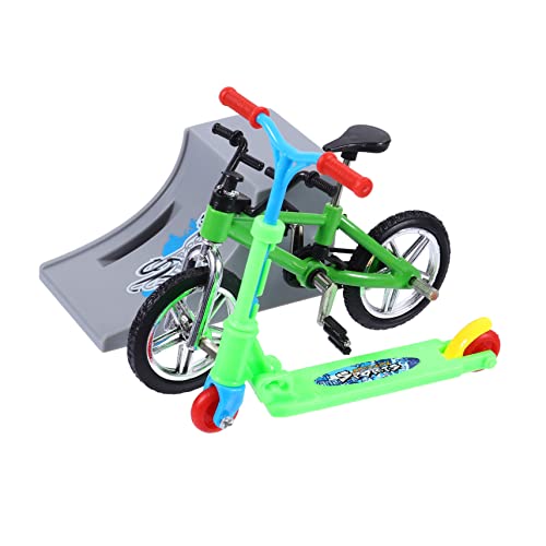 HANABASS 1Satz Mini Fingerspielzeug Tragbares Finger Fahrrad Skateboard für Schreibtisch Freizeit für Erwachsene Hochwertiges Plastik zur Stressreduktion von HANABASS