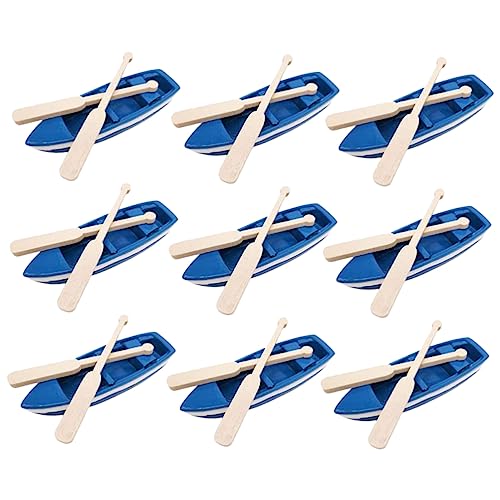 HANABASS 1Satz Mini Harzboot mit Paddeln Teiliges Mikrolandschaft für Strand und Sandkasten Dekoration für Freunde und Klassenkameraden HANABASS 1Satz Mini Harzboot mit Paddeln Teiliges Mikrolandschaft für Strand und Sandkasten Dekoration für Freunde und Klassenkameraden von HANABASS