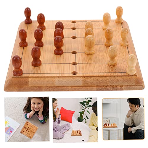 HANABASS 1Satz Mini Schachspiel für Kognitives Lernspielzeug Tragbares Schachspielzeug mit Glatter Oberfläche für Sicheres HANABASS 1Satz Mini Schachspiel für Kognitives Lernspielzeug Tragbares Schachspielzeug mit Glatter Oberfläche für Sicheres von HANABASS