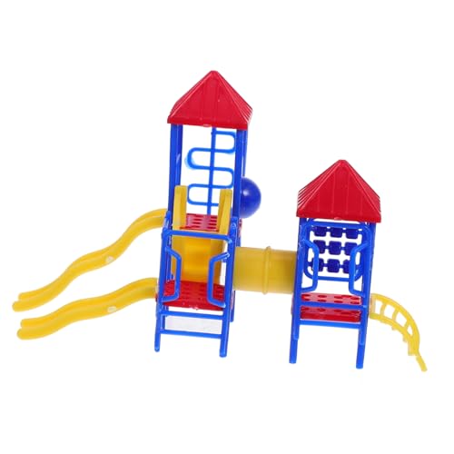 HANABASS 1Satz Miniatur Spielplatzmodell aus Mini Rutsche für Puppenhaus Dekoration Kreatives und Sicheres Design für Lernen HANABASS 1Satz Miniatur Spielplatzmodell aus Mini Rutsche für Puppenhaus Dekoration Kreatives und Sicheres Design für Lernen von HANABASS