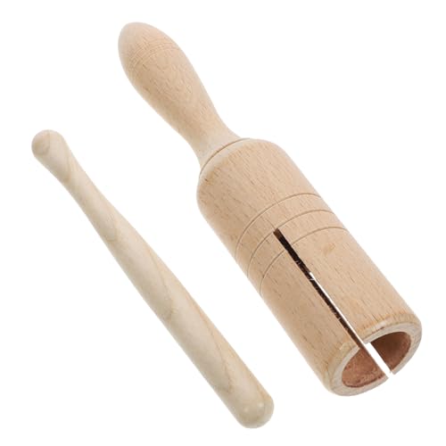 HANABASS 1Satz Musikspielzeug für Percussion Instrument mit Guiro und Stab Pädagogisches Holzspielzeug für Kleinkinder Musikalischen Entwicklung HANABASS 1Satz Musikspielzeug für Percussion Instrument mit Guiro und Stab Pädagogisches Holzspielzeug für Kleinkinder Musikalischen Entwicklung von HANABASS