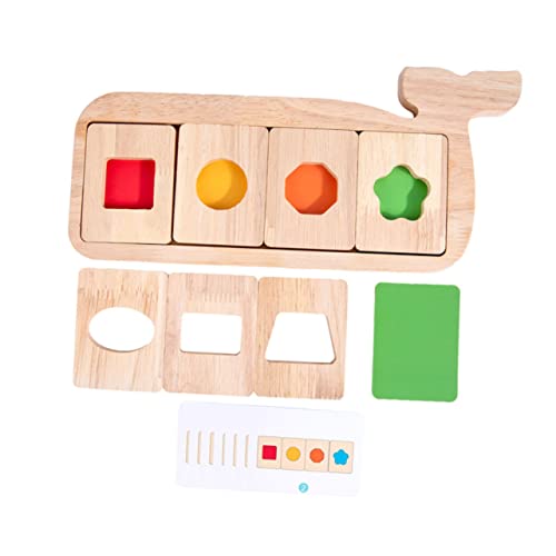 HANABASS 1Satz Pädagogisches Holzspielzeug Geometrisches Puzzle zur Farberkennung für Montessori Lernspielzeug für Feinmotorik und Konzentration Ab Jahr Sicher und Langlebig HANABASS 1Satz Pädagogisches Holzspielzeug Geometrisches Puzzle zur Farberkennung für Montessori Lernspielzeug für Feinmotorik und Konzentration Ab Jahr Sicher und Langlebig von HANABASS