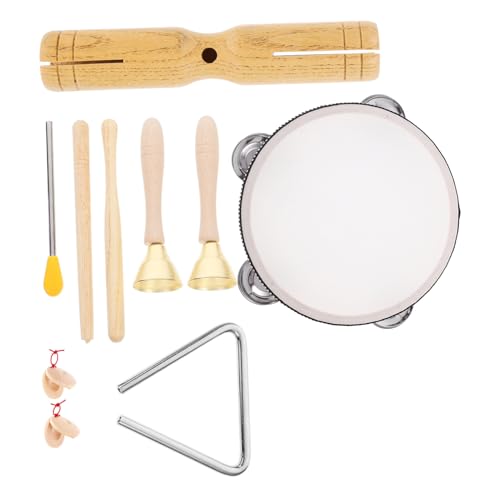 HANABASS 1Satz Percussion Instrumenten für Teiliges Musikinstrumente für Hand Auge Koordination für Jungen und Mädchen Kinderspielzeug von HANABASS