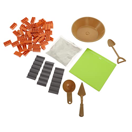 HANABASS 1Satz Simulierte Bausteine für Teile DIY Architektur Set für Kreatives Bauen und Spiel Fördert Kreativität und Motorische Fähigkeiten für Kleine Baumeister von HANABASS