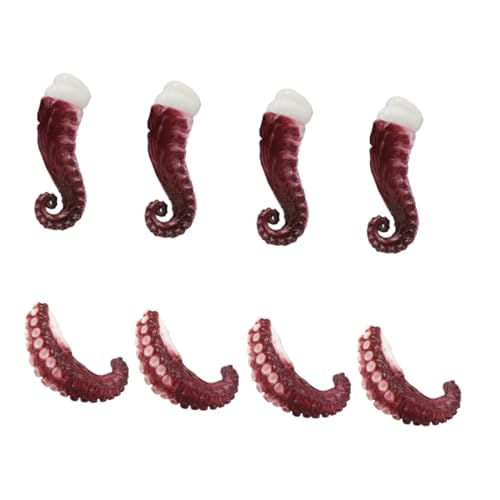 HANABASS 1Satz Teiliges Simulation Octopus Tentacles Modelle Realistische Meeresfrüchte Deko für Zuhause Restaurant und Kindergarten aus Sicherem und Langlebigem Material HANABASS 1Satz Teiliges Simulation Octopus Tentacles Modelle Realistische Meeresfrüchte Deko für Zuhause Restaurant und Kindergarten aus Sicherem und Langlebigem Material von HANABASS
