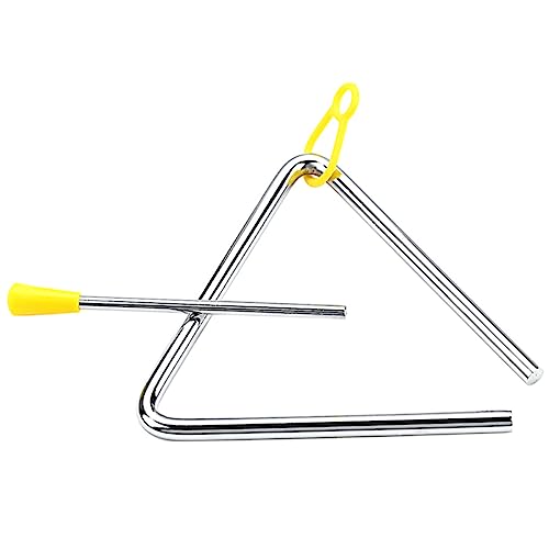 HANABASS 1Satz Triangel Musikspielzeug für Dreiecksglocke Leicht Sicher und Tragbar Fördert Musikalische Fähigkeiten und für Spiel und Spaß HANABASS 1Satz Triangel Musikspielzeug für Dreiecksglocke Leicht Sicher und Tragbar Fördert Musikalische Fähigkeiten und für Spiel und Spaß von HANABASS