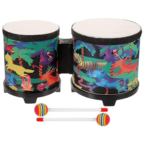 HANABASS 1Satz Trommel für Sicheres Schlaginstrument ohne Scharfe Kanten Musikspielzeug für Partys und Auftritte Robust und Tragbar für Jahren HANABASS 1Satz Trommel für Sicheres Schlaginstrument ohne Scharfe Kanten Musikspielzeug für Partys und Auftritte Robust und Tragbar für Jahren von HANABASS