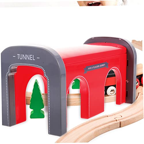HANABASS 1Stück Dekoratives Tunnelmodell für Simuliertes Höhlenmodell aus Sicherem Kunststoff für Holzeisenbahnen Fördert Kreativität und Spielspaß Rot HANABASS 1Stück Dekoratives Tunnelmodell für Simuliertes Höhlenmodell aus Sicherem Kunststoff für Holzeisenbahnen Fördert Kreativität und Spielspaß Rot von HANABASS