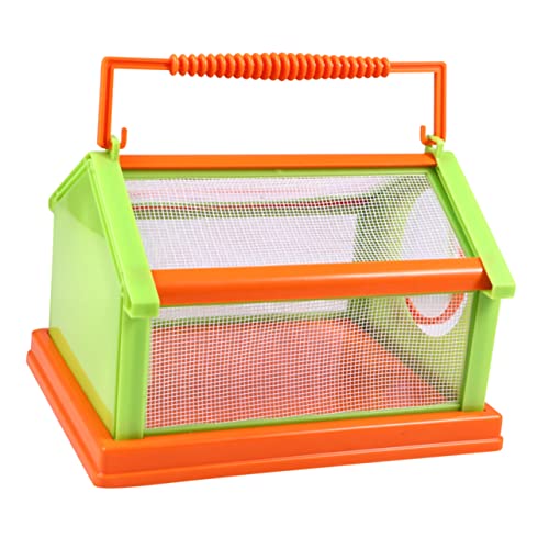 HANABASS 1Stück Insektenbeobachtungsbox mit Lupe Vergrößerter Käfig für Beobachtung von Insekten Design mit Atemlöchern und Durchsichtigen Deckel für DIY HANABASS 1Stück Insektenbeobachtungsbox mit Lupe Vergrößerter Käfig für Beobachtung von Insekten Design mit Atemlöchern und Durchsichtigen Deckel für DIY von HANABASS