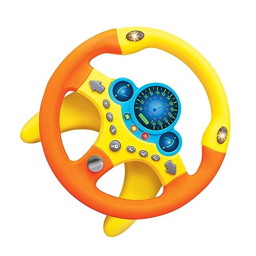 HANABASS 1Stück Kinderlenkradspielzeug Kreatives Pädagogisches für Simulation mit Musikfunktion Fördert Verkehrswissen und Fantasie Geburtstagsgeschenk HANABASS 1Stück Kinderlenkradspielzeug Kreatives Pädagogisches für Simulation mit Musikfunktion Fördert Verkehrswissen und Fantasie Geburtstagsgeschenk von HANABASS