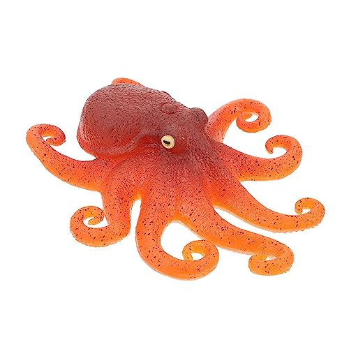 HANABASS 1Stück Octopus Dekompressionsspielzeug Dekoration Simuliertes Tiermodell aus Langlebigem Umweltfreundlichem Material Stressabbau und Kreative Spiele von HANABASS
