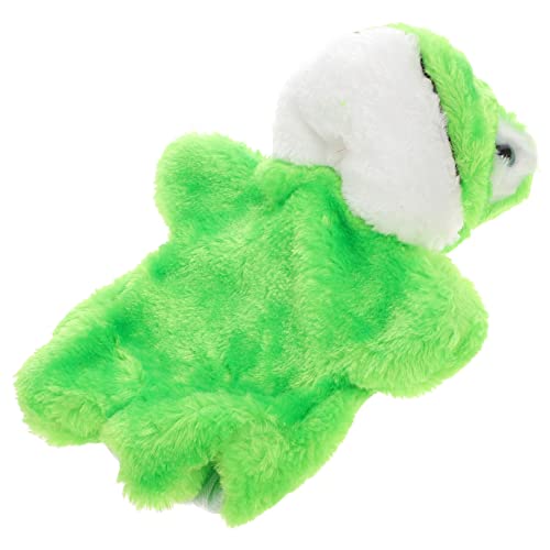 HANABASS 1Stück Plüsch Handpuppe Frosch Rollenspiel Zubehör für Geschichten Erzählen Interaktive Spielzeuge für Eltern Junge Mädchen Interaktionen Sicheres und Weiches Material HANABASS 1Stück Plüsch Handpuppe Frosch Rollenspiel Zubehör für Geschichten Erzählen Interaktive Spielzeuge für Eltern Junge Mädchen Interaktionen Sicheres und Weiches Material von HANABASS