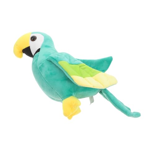 HANABASS 1Stück Plüsch Papagei Realistisches Vogel Stofftier für Partys Süßes Kuscheltier Kreativität und des Spielspaßes von HANABASS