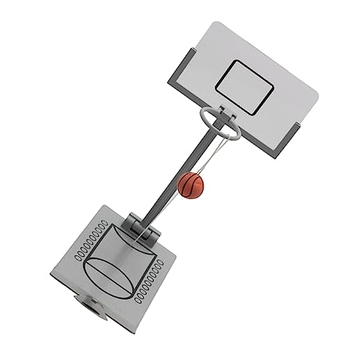 HANABASS 1Stück Portable Desktop Basketballspielzeug Mini Basketballkorb für Büro Freizeit für Basketballliebhaber Stressfreies für Entspannte von HANABASS