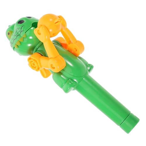 HANABASS 1Stücke Lollipop Halter Dinosaurier Design Kreativer Roboter Süßigkeiten Organizer für Grün Geeignet für Weihnachten und Halloween Sicher und Ansprechend für Kleine von HANABASS