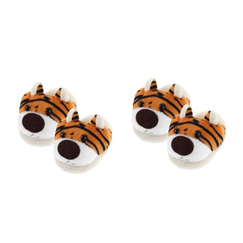 HANABASS 2 Paare Plüsch Hausschuhe für Puppen Weiche Winter Pantoffeln in Tierdesign Gemütliche Puppenschuhe für Ankleiden Kuschelige und Langlebige Miniatur Schuhaccessoires HANABASS 2 Paare Plüsch Hausschuhe für Puppen Weiche Winter Pantoffeln in Tierdesign Gemütliche Puppenschuhe für Ankleiden Kuschelige und Langlebige Miniatur Schuhaccessoires von HANABASS