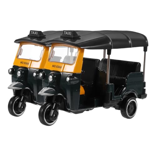 HANABASS Vintage Dreirad Modell 2 Stück Metall Dreirad Skulptur Retro Tisch Dekoration Spielzeugauto für Kinder Retro Figur für Zuhause HANABASS Vintage Dreirad Modell 2 Stück Metall Dreirad Skulptur Retro Tisch Dekoration Spielzeugauto für Kinder Retro Figur für Zuhause von HANABASS