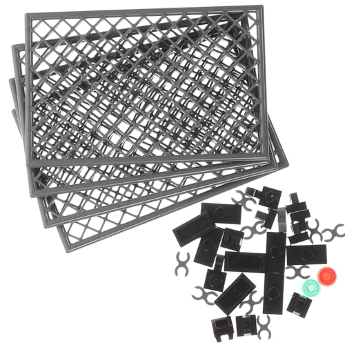 HANABASS 2 Sätze DIY Schutznetz Bausteinen für Kreative Spielzeuge für Sandkasten Szenen für Imaginative Rollenspiele von HANABASS