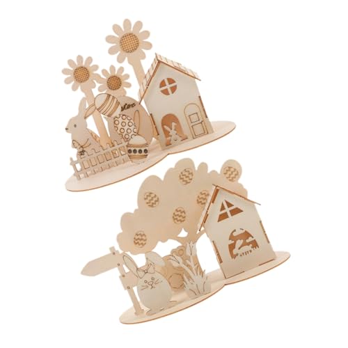 HANABASS 2 Sätze Easter DIY Holzpuzzle Teiliges Puzzle zur Selbstmontage für Kreative und Bildende Beschäftigung für Ostern und Geburtstagsgeschenke HANABASS 2 Sätze Easter DIY Holzpuzzle Teiliges Puzzle zur Selbstmontage für Kreative und Bildende Beschäftigung für Ostern und Geburtstagsgeschenke von HANABASS