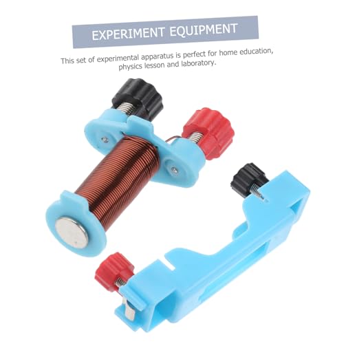HANABASS 2 Sätze Elektromagnet Experimentierset Physik Lernset mit Batteriefach und Leitungen für Grundschule Physikunterricht Laborausrüstung DIY Physik Experiment Werkzeug von HANABASS