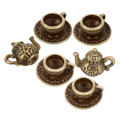 HANABASS 2 Sätze Metall Tee Tassenmodell Miniaturmöbel Puppenhaus-Teppich Mini-einhornfiguren Kleine Tierfiguren Winzige Figuren Mini-Sachen Miniaturbecher Für Puppenhaus Eisen Dunkelbraun HANABASS 2 Sätze Metall Tee Tassenmodell Miniaturmöbel Puppenhaus-Teppich Mini-einhornfiguren Kleine Tierfiguren Winzige Figuren Mini-Sachen Miniaturbecher Für Puppenhaus Eisen Dunkelbraun von HANABASS