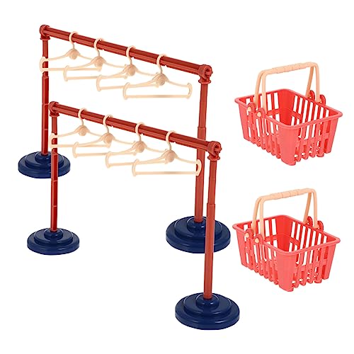 HANABASS 2 Sätze Mini -Hanger -Set Aufhänger Mädchen Puppenkleidung Gestell Kunststoff-Kleiderständer für Puppenhaus Miniaturkleiderbügel Puppenhaus Kleiderständer Mini-Kleiderbügel Plastik HANABASS 2 Sätze Mini -Hanger -Set Aufhänger Mädchen Puppenkleidung Gestell Kunststoff-Kleiderständer für Puppenhaus Miniaturkleiderbügel Puppenhaus Kleiderständer Mini-Kleiderbügel Plastik von HANABASS