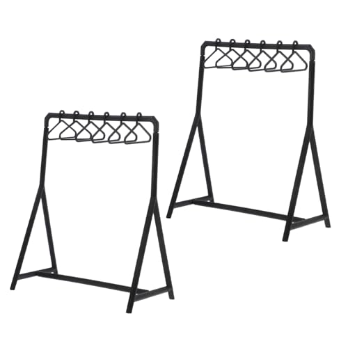 HANABASS 2 Sätze Mini Kleiderständer für Puppen Kunststoff Garderobenständer mit Mini Kleiderbügeln Platzsparendes Aufbewahrungsregal für Puppenkleidung Einfach Montierbar Puppenhaus Möbel HANABASS 2 Sätze Mini Kleiderständer für Puppen Kunststoff Garderobenständer mit Mini Kleiderbügeln Platzsparendes Aufbewahrungsregal für Puppenkleidung Einfach Montierbar Puppenhaus Möbel von HANABASS