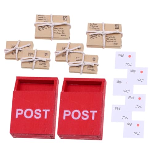 HANABASS 2 Sätze Mini -Mailbox -Set Mini-Briefkasten Mini- -Hausdekorationen dekorativer Kleiner Briefkasten Puppenhaus Briefkasten Minitor Mailbox Mini-Mailbox-Modell Papier HANABASS 2 Sätze Mini -Mailbox -Set Mini-Briefkasten Mini- -Hausdekorationen dekorativer Kleiner Briefkasten Puppenhaus Briefkasten Minitor Mailbox Mini-Mailbox-Modell Papier von HANABASS