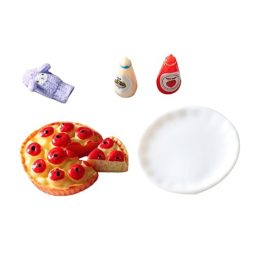 HANABASS 2 Sätze Mini Pizza Sauce Modelle Teiliges Miniaturszene Lebensmittel Deko Puppenhaus Zubehör Langlebig Kompakt Zufällige Farbe Zufällige Farbe HANABASS 2 Sätze Mini Pizza Sauce Modelle Teiliges Miniaturszene Lebensmittel Deko Puppenhaus Zubehör Langlebig Kompakt Zufällige Farbe Zufällige Farbe von HANABASS