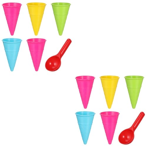 HANABASS 2 Sätze Teiliges Sandspielzeug Set Bunte Eistüten und Schaufel für Strand und Sandkasten Fördert Motorische Fähigkeiten Farben Zufällig Zufällige Farbe HANABASS 2 Sätze Teiliges Sandspielzeug Set Bunte Eistüten und Schaufel für Strand und Sandkasten Fördert Motorische Fähigkeiten Farben Zufällig Zufällige Farbe von HANABASS