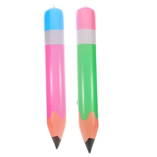 HANABASS 2 Stück Aufblasbare Bleistift Bauernhof Ballons Spielplatz Geburtstagsparty Dekorationen Rosa Gelbe Ballons Schulanfangsdekorationen Bleistift Requisite Aufblasbare HANABASS 2 Stück Aufblasbare Bleistift Bauernhof Ballons Spielplatz Geburtstagsparty Dekorationen Rosa Gelbe Ballons Schulanfangsdekorationen Bleistift Requisite Aufblasbare von HANABASS