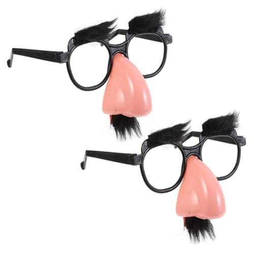 HANABASS 2 Stück Bartbrillen Halloween Brillen Augen Halloween Party Zubehör Lustige Halloween Brillen Halloween Sonnenbrillen Für Erwachsene Halloween Brillen Für Erwachsene von HANABASS