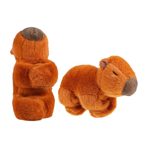 HANABASS 2 Stück Capybara Puppe Plüsch Capybara Schlagarmband Capybara Party Dekorationen Capybara Süßes Capybara Süßes Capybara Weich Gefülltes Capybara Plüschtier HANABASS 2 Stück Capybara Puppe Plüsch Capybara Schlagarmband Capybara Party Dekorationen Capybara Süßes Capybara Süßes Capybara Weich Gefülltes Capybara Plüschtier von HANABASS