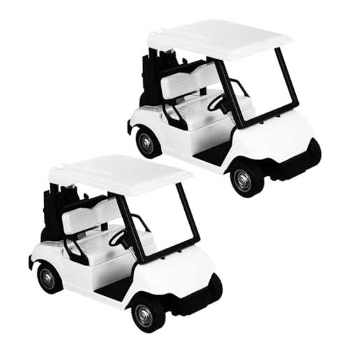 HANABASS 2 Stück Cart Modelle aus Legierung mit Rückziehmechanismus Realistisches Golf Cart für Büro Dekoration und HANABASS 2 Stück Cart Modelle aus Legierung mit Rückziehmechanismus Realistisches Golf Cart für Büro Dekoration und von HANABASS