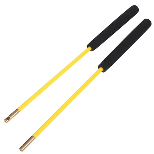 HANABASS 2 Stück Chinesische -Diabolo-Sticks – Diabolo-Handstäbe Jonglieren Diabolo-Stick Ersatz-Ledergriff Diabolo-Steuerstäbe Gelb HANABASS 2 Stück Chinesische -Diabolo-Sticks – Diabolo-Handstäbe Jonglieren Diabolo-Stick Ersatz-Ledergriff Diabolo-Steuerstäbe Gelb von HANABASS