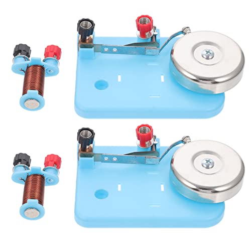HANABASS 2 Stück Experimentelle Elektrische Glocken Lehrmittel für Physikexperimente Elektromagnetismus und Stromkreise für und Lernprojekte HANABASS 2 Stück Experimentelle Elektrische Glocken Lehrmittel für Physikexperimente Elektromagnetismus und Stromkreise für und Lernprojekte von HANABASS
