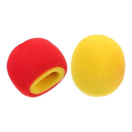 HANABASS 2 Stück Farbveränderter Schwammball Schwammbälle Comedy Trick Requisite Party Bag Füllstoffe Kinderspielzeugschwamm Trick-Requisiten Farbwechselball Kleiner Weicher Ball von HANABASS
