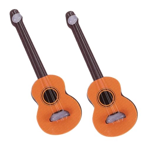 HANABASS 2 Stück Gitarren Modellierungsspielzeug für Puppenhäuser Dekorative Musikinstrumente für Kreative Raumgestaltung und Fotografie Dekoration HANABASS 2 Stück Gitarren Modellierungsspielzeug für Puppenhäuser Dekorative Musikinstrumente für Kreative Raumgestaltung und Fotografie Dekoration von HANABASS