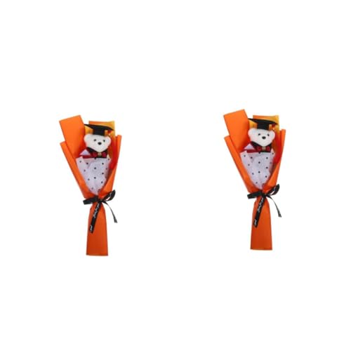 HANABASS 2 Stück Graduation Bear Bouquet Kuscheltier Kreativer Abschlussbär für Kindergarten College Abschlussfeier Dekoration Fotorequisite Langlebig und Pflegeleicht HANABASS 2 Stück Graduation Bear Bouquet Kuscheltier Kreativer Abschlussbär für Kindergarten College Abschlussfeier Dekoration Fotorequisite Langlebig und Pflegeleicht von HANABASS