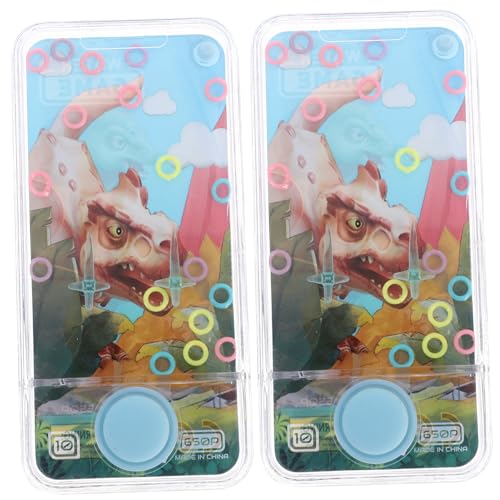 HANABASS 2 Stück Handheld Wasserspielzeug Wasser ringwurfspiel für Leichtes Bruchsicheres Wasserspiel Konzentration und Hand Auge koordination Geeignet für Jungen und Mädchen von HANABASS