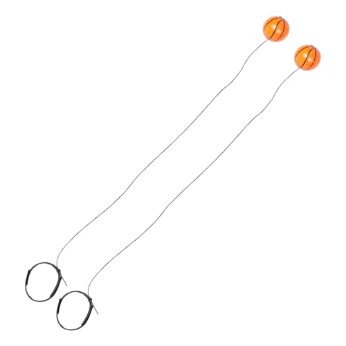 HANABASS 2 Stück Hüpfball am Handgelenk kleine Hüpfbälle elastischer Seilball Trainingsball für das Handgelenk Sportarmband Rücklaufkugel am Handgelenk Armbandbälle Pu HANABASS 2 Stück Hüpfball am Handgelenk kleine Hüpfbälle elastischer Seilball Trainingsball für das Handgelenk Sportarmband Rücklaufkugel am Handgelenk Armbandbälle Pu von HANABASS