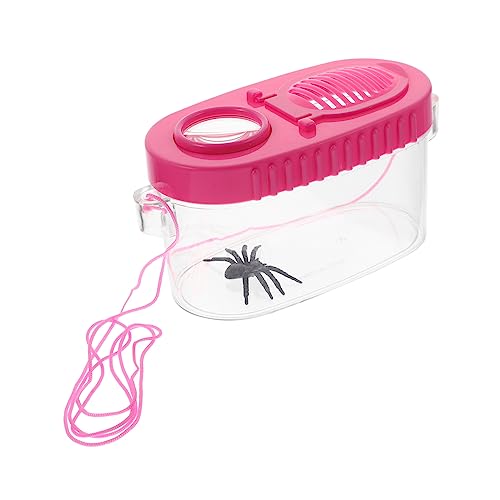 HANABASS 2 Stück Insektenbeobachtungsboxen mit Lupe Tragbare Transparente Behälter für Insektenforschung und Naturerkundung Geeignet für Kleine und Pflanzen HANABASS 2 Stück Insektenbeobachtungsboxen mit Lupe Tragbare Transparente Behälter für Insektenforschung und Naturerkundung Geeignet für Kleine und Pflanzen von HANABASS