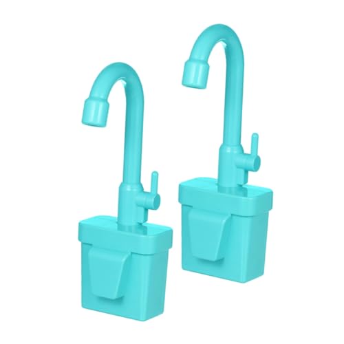 HANABASS 2 Stück Kinderspielzeug Wasserhahn Blau Realistischer mit Wasserfunktion Robustes Zubehör für Spielküche und Waschbecken Fördert Fantasie und Interaktives Rollenspiel HANABASS 2 Stück Kinderspielzeug Wasserhahn Blau Realistischer mit Wasserfunktion Robustes Zubehör für Spielküche und Waschbecken Fördert Fantasie und Interaktives Rollenspiel von HANABASS