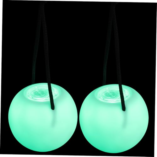 HANABASS 2 Stück Leuchtende Jonglierbälle LED Bälle mit Farbwechsel für Spaß und Unterhaltung Partys Fitness und Jongliertraining Nachtleuchtende für HANABASS 2 Stück Leuchtende Jonglierbälle LED Bälle mit Farbwechsel für Spaß und Unterhaltung Partys Fitness und Jongliertraining Nachtleuchtende für von HANABASS