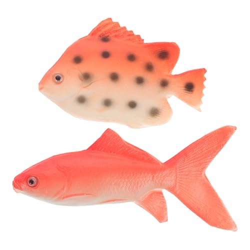 HANABASS 2 Stück Meeresfischmodell künstliche Fische Fische Meerestierfigur Simulation Tiermodell Künstlicher Modellfisch Fischskulpturen Fisch Mikrofischfiguren Pu HANABASS 2 Stück Meeresfischmodell künstliche Fische Fische Meerestierfigur Simulation Tiermodell Künstlicher Modellfisch Fischskulpturen Fisch Mikrofischfiguren Pu von HANABASS