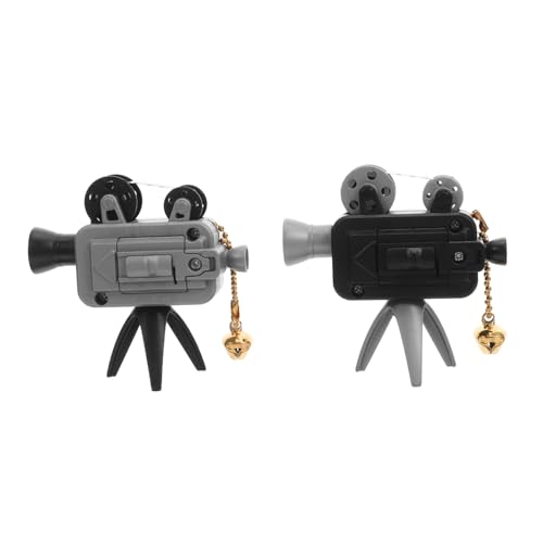 HANABASS 2 Stück Mini Filmprojektor für Retro Vintage Modell Handkurbel Nostalgische Dekoration für Büro und Zuhause Interaktion Portable Filmvorführung HANABASS 2 Stück Mini Filmprojektor für Retro Vintage Modell Handkurbel Nostalgische Dekoration für Büro und Zuhause Interaktion Portable Filmvorführung von HANABASS