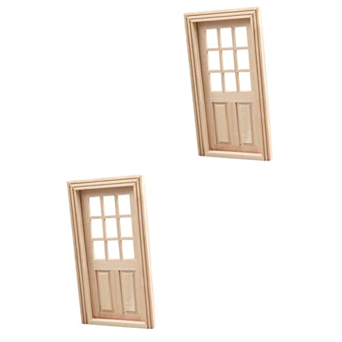HANABASS 2 Stück Mini Tür Und Fenstermodell Mini Möbel Requisite Heimdekoration Puppenhausmöbel Kleine Häuser Kleine Häuser Dekoration Miniatur Zubehör Holztür Miniatur Holz HANABASS 2 Stück Mini Tür Und Fenstermodell Mini Möbel Requisite Heimdekoration Puppenhausmöbel Kleine Häuser Kleine Häuser Dekoration Miniatur Zubehör Holztür Miniatur Holz von HANABASS