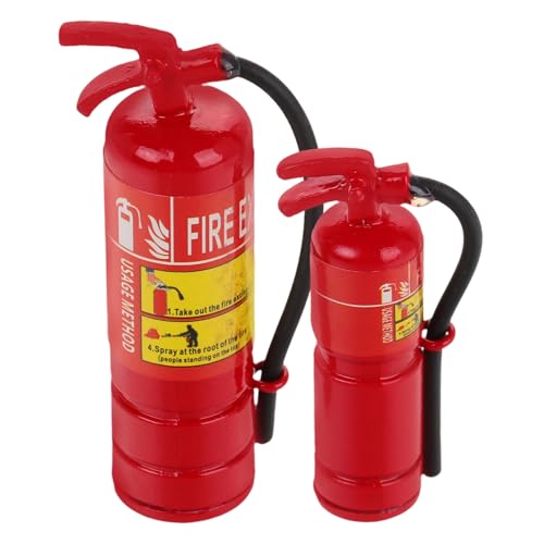 HANABASS 2 Stück Mini-feuerlöscher-Modell Puppenhaus Winzig Miniatur DIY Mini Werkzeuge Mini-feuerlöscher-anhänger Feuerlöscherspielzeug Aus Metall Mini-Dinge Plastik Rot HANABASS 2 Stück Mini-feuerlöscher-Modell Puppenhaus Winzig Miniatur DIY Mini Werkzeuge Mini-feuerlöscher-anhänger Feuerlöscherspielzeug Aus Metall Mini-Dinge Plastik Rot von HANABASS