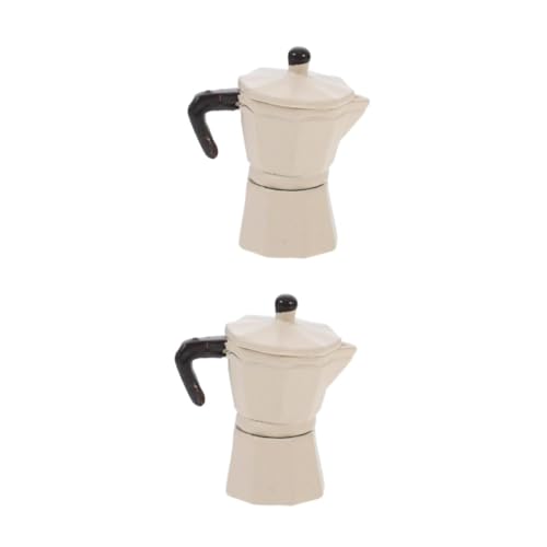 HANABASS 2 Stück Miniatur Espresso Kaffeemaschine Modell aus Langlebiger Legierung Detailgetreues Puppenhaus Zubehör Stabiles Miniatur Küchenaccessoire für Dollhouse Dekoration HANABASS 2 Stück Miniatur Espresso Kaffeemaschine Modell aus Langlebiger Legierung Detailgetreues Puppenhaus Zubehör Stabiles Miniatur Küchenaccessoire für Dollhouse Dekoration von HANABASS